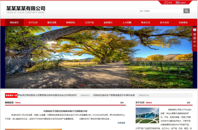 NetXin Chinese and English enterprise mobile phone and computer integrated website building general version v9.2