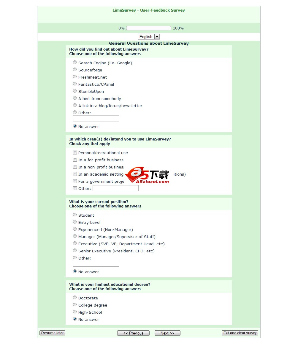 LimeSurvey