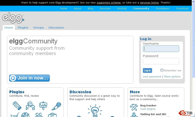 Elgg(开源SNS) v2.3.15 LTS Release