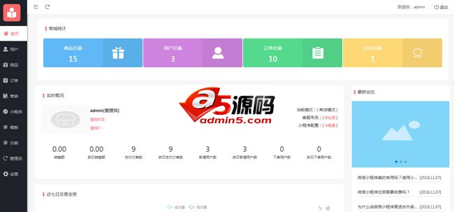 100% WeChat mini program personalized template free open source source code v1.0.0.1