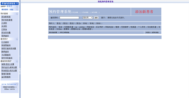 医院预约挂号系统 v2.5