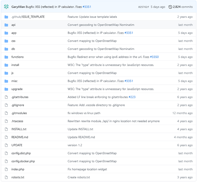 Sistema de gestión de direcciones IP IPAM v1.4.4