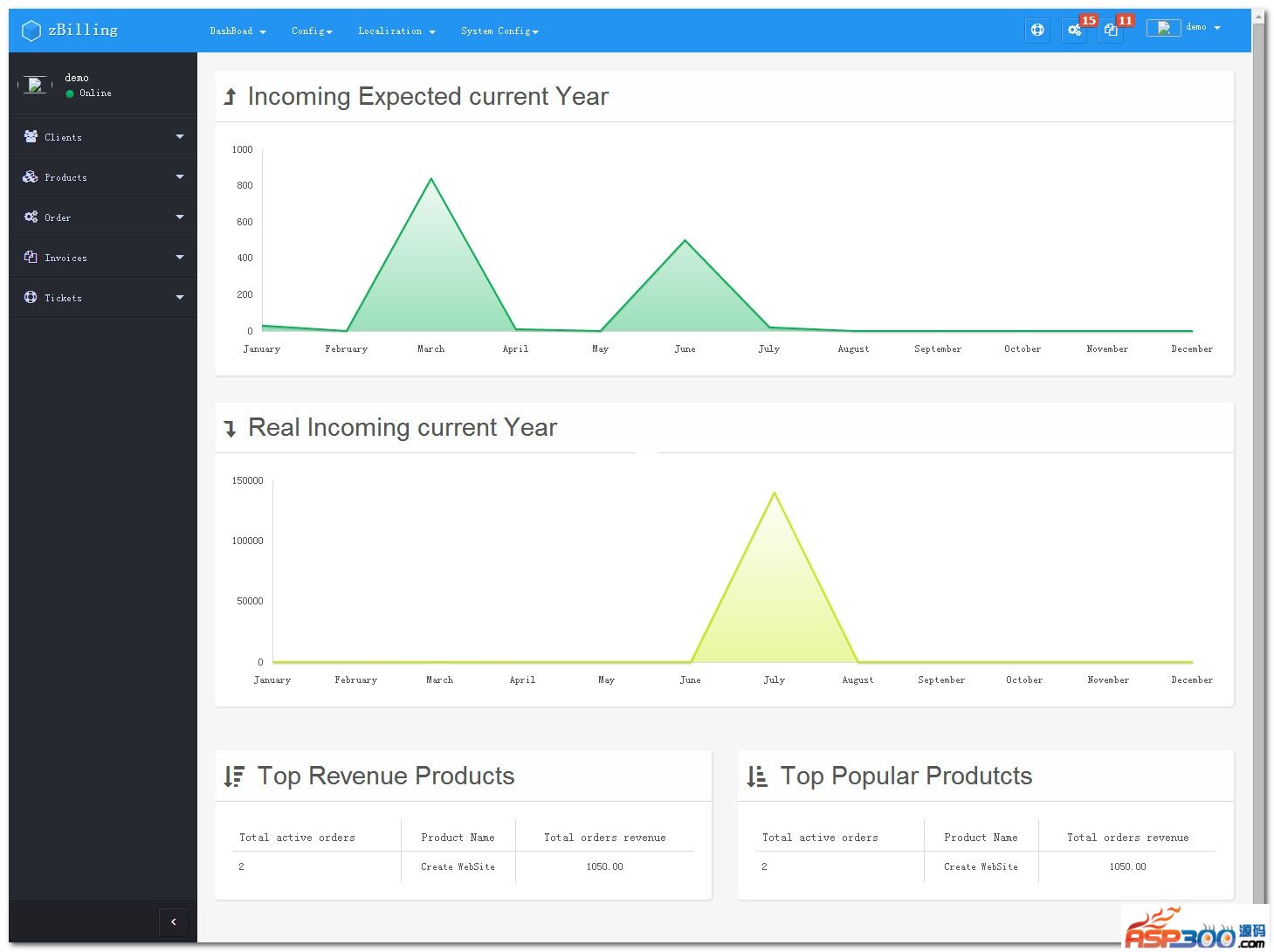 Logiciel de facturation ZBilling NET v3.0