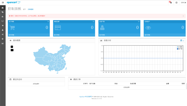 OpenCart 3.0.2.1 Chinese Community Edition