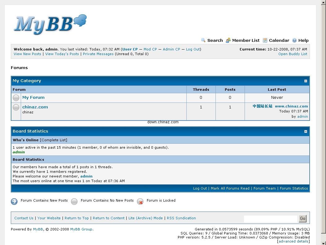 MyBB the best foreign free forum v1.8.18 English version