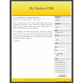 نظام مدونة Nucleus CMS 3.71