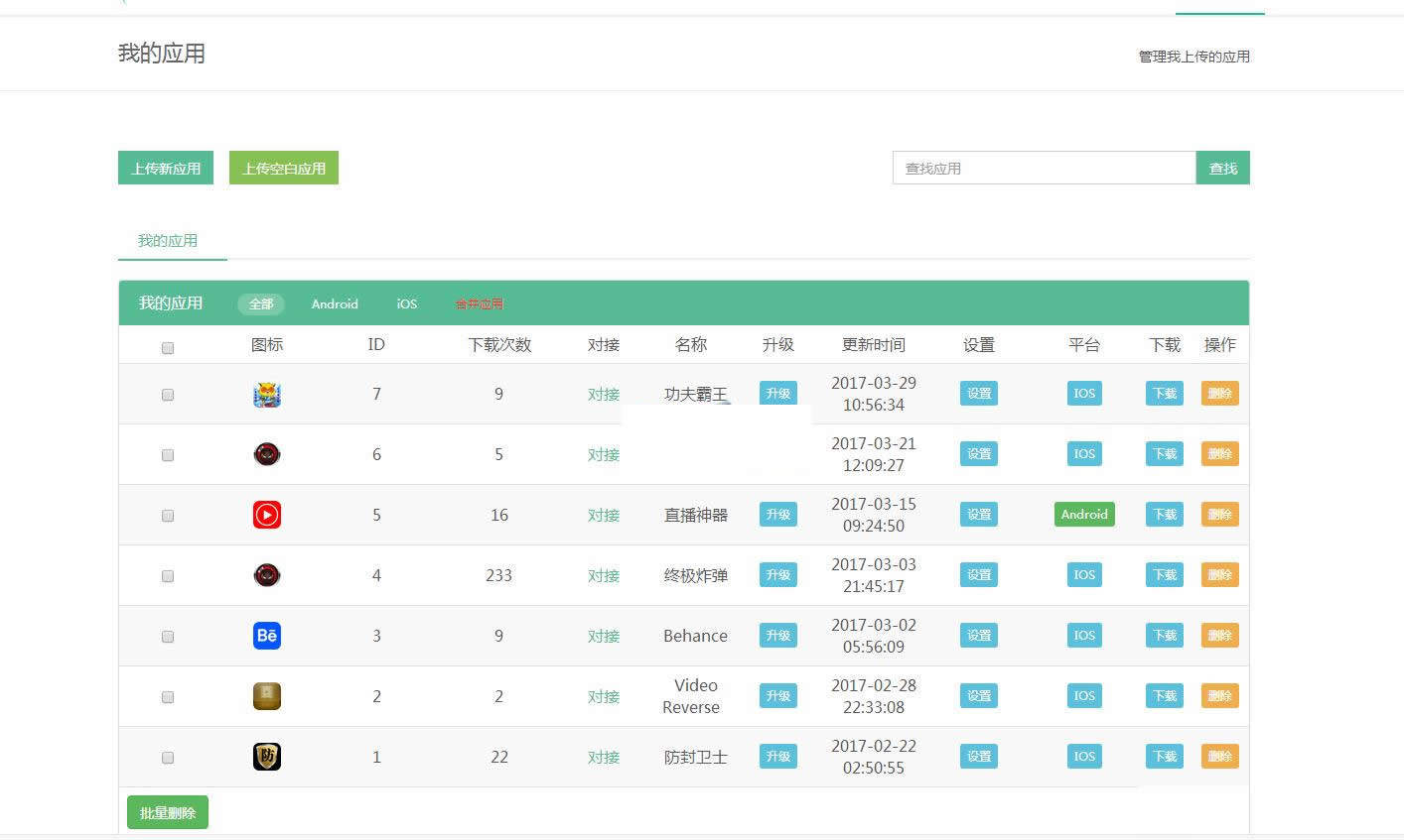 Kode sumber distribusi pengujian beta aplikasi seluler v2.0