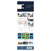 微信相关网络公司企业网站织梦开发源码自适应手机端