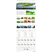 HTML5响应式生态蔬菜类企业织梦模板源码