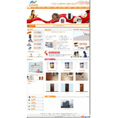 装饰材料公司网站源码