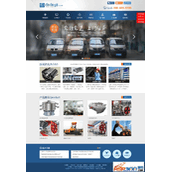 机械电子类企业织梦dedecms模板 v1.0