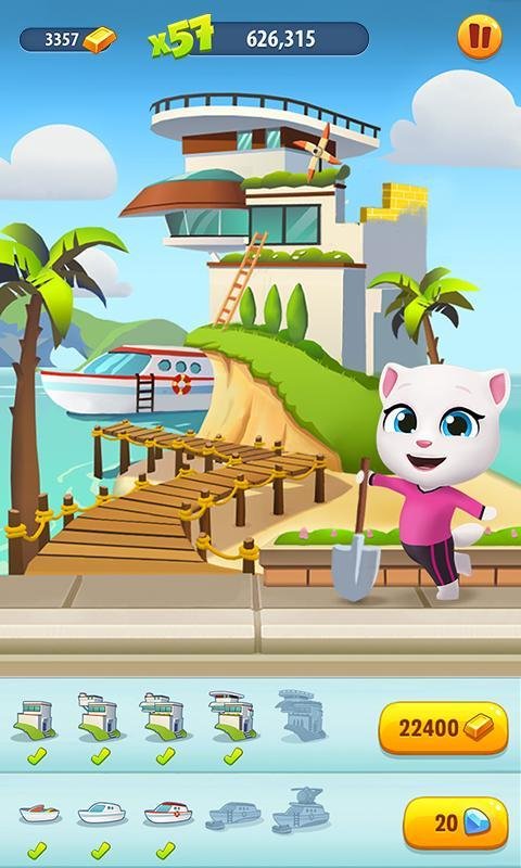 Tom Cat Chases Gold Android version