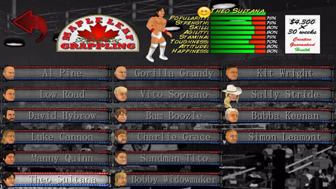 Wrestling Revolution-Handyspiel