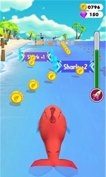 เกมมือถือ Shark Dash