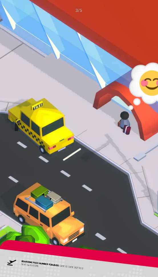 Idle airport mobile game