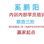 奚鹏阳期货三阶 专业交易员训练营 期货三阶二阶内部培训视频课程