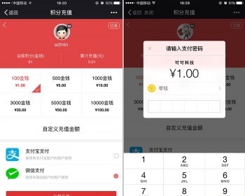 Discuz微信支付宝充值积分 V18.190518 微信支付宝充值积分 V18.190518