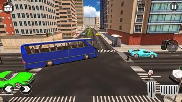 Long distance bus real driving mobile game