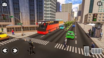 Long distance bus real driving mobile game