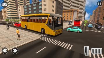 Long distance bus real driving mobile game