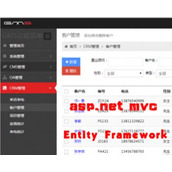 asp.net EF+MVC+Bootstrap C# كود المصدر CMS لإنشاء نظام الواجهة الخلفية لـ OA office CRM