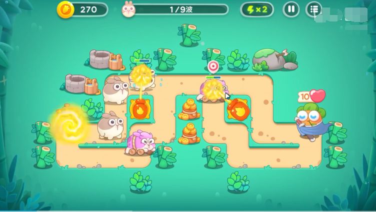 Defend Carrot 4 Level 19 Walkthrough: Analysis of Level 19 with Graphics and Text [Multiple Pictures] Picture 1