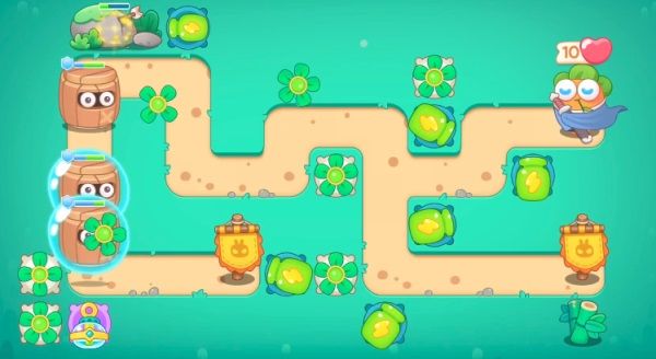 Defend Carrot 4 Level 29 Walkthrough: Level 29 Clearance Walkthrough Illustrated [Multiple Pictures] Picture 5