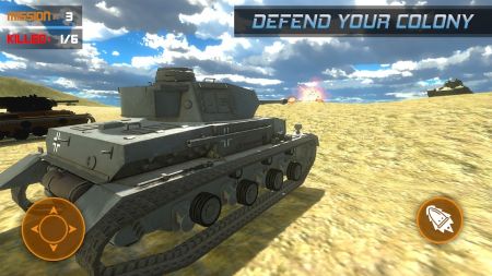 Tank game Battle of Glory mobile game official 9-game version