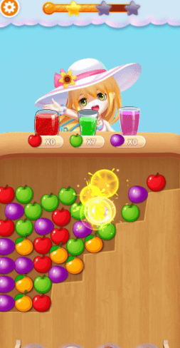 Fruit elimination mobile version