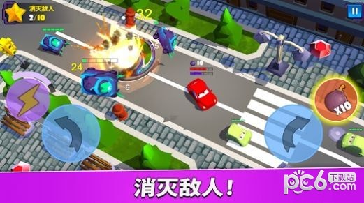 Car Eat Car Five Battle Arena Android version