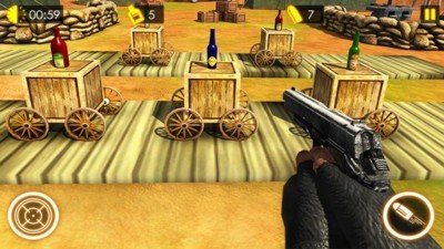 Скачать Gun Bottle Shooter Expert для Android