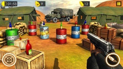 Скачать Gun Bottle Shooter Expert для Android