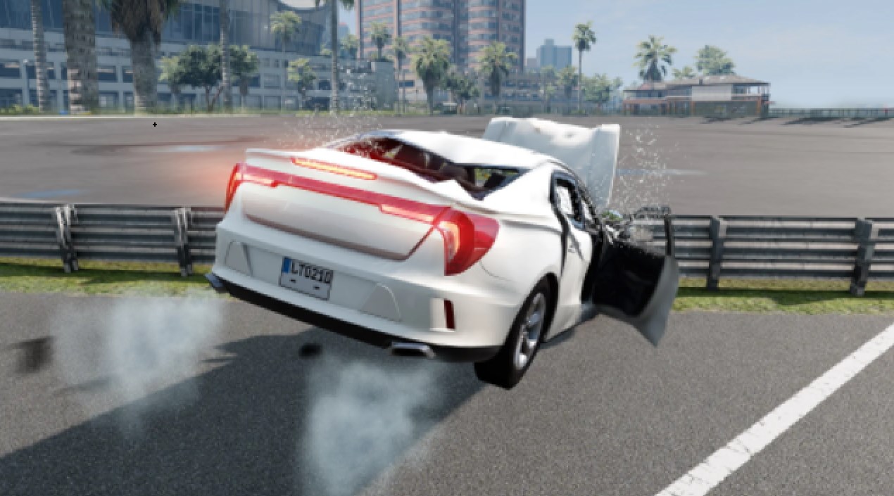 Car accident simulator game Chinese version