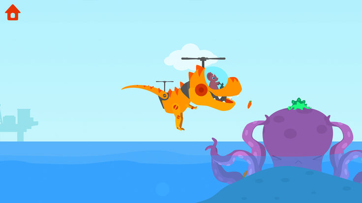 Download the mobile version of Dinosaur Helicopter