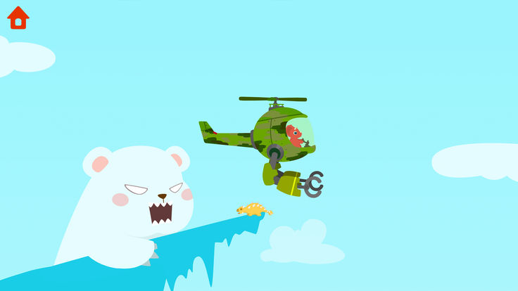 Download the mobile version of Dinosaur Helicopter