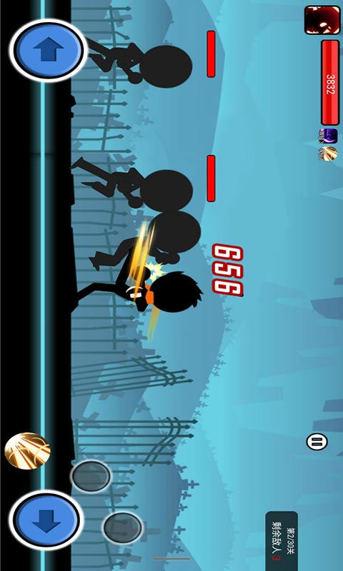 Stickman Kung Fu Fight Mobile Version