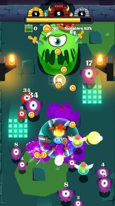 Versão chinesa do Dungeon Bubble Knight