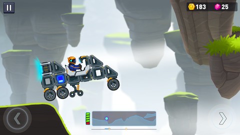 Hill Climb Space Car 2 게임 정품