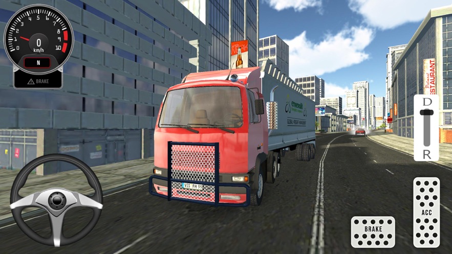 simulation de camion