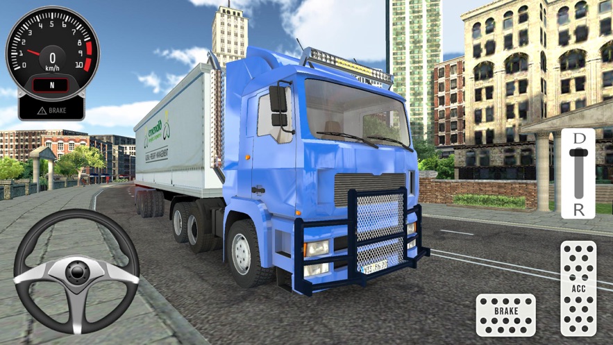 simulation de camion