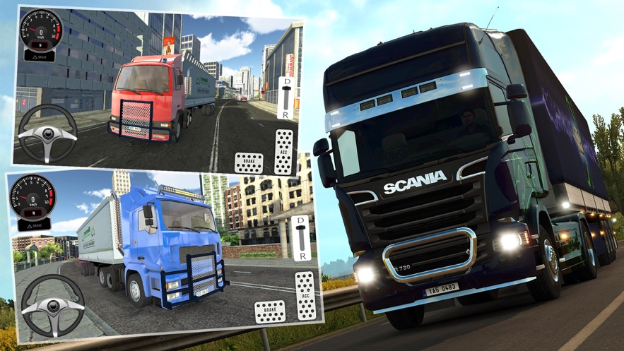 simulation de camion