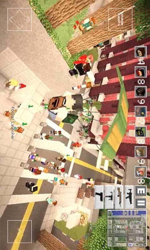 Baixar Bloco Gangster Survival Battle para Android