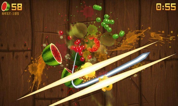 Fruit Ninja mod versão chinesa mais recente