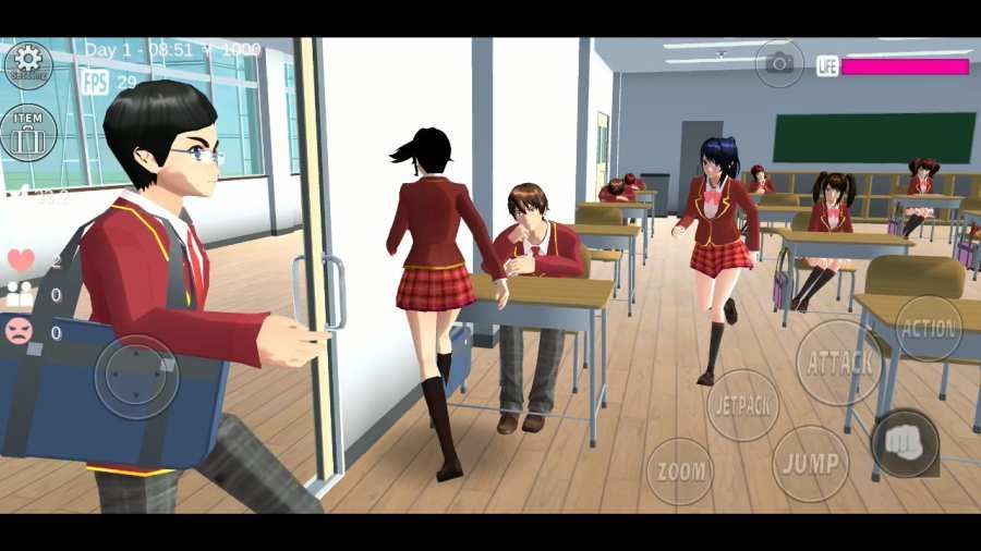 Установочный пакет Sakura Campus Simulator