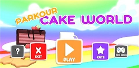 Sweet Cake Parkour mobile version