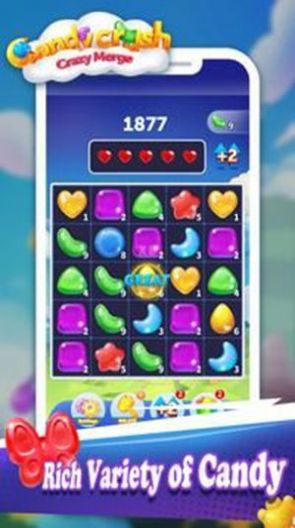 Fusionar Candy Crush Mania