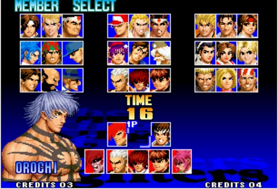 Pacote rom The King of Fighters 97 Returns