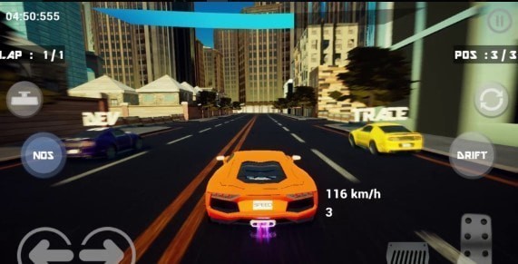 Flame racing game video