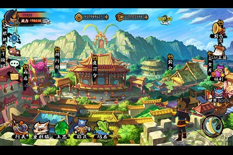 Peking Opera Cat Fighting Mobile Game