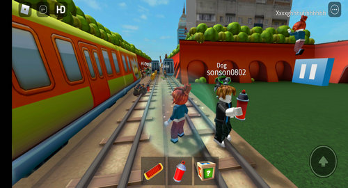 Roblox subway parkour mobile version genuine